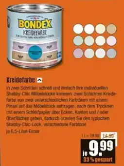 V Baumarkt BONDEX Kreidefarbe Angebot