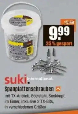 V Baumarkt suki. international. Spanplattenschrauben Angebot