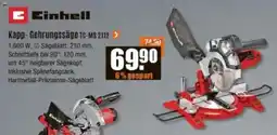 V Baumarkt Einhell Kapp-Gehrungssäge TC-MS 2112 Angebot