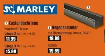 V Baumarkt MARLEY Kastendachrinne Angebot