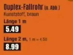 V Baumarkt MARLEY Duplex-Fallrohr (o. Abb.) Angebot
