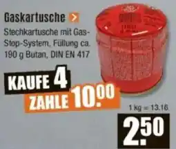V Baumarkt Gaskartusche Angebot