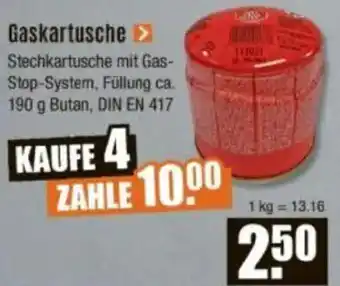 V Baumarkt Gaskartusche Angebot