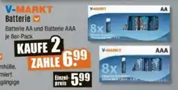 V Baumarkt V-MARKT Batterie Angebot