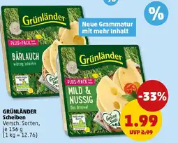 PENNY GRÜNLÄNDER Scheiben Angebot