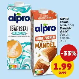 PENNY ALPRO Kokos- nuss- oder Mandel- drink Angebot