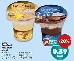 PENNY ELITE GranDuett mit Sahne Angebot