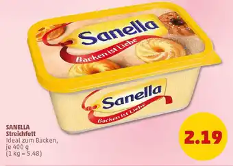 PENNY SANELLA Streichfett Angebot