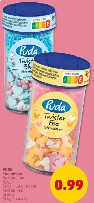 PENNY PUDA Streudekor Angebot
