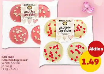 PENNY DAN CAKE Herzchen Cup Cakes Angebot