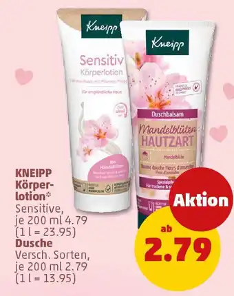 PENNY KNEIPP Körper- lotion oder Dusche Angebot
