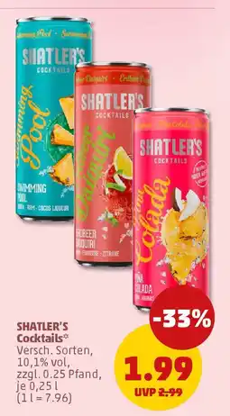 PENNY SHATLER'S Cocktails Angebot