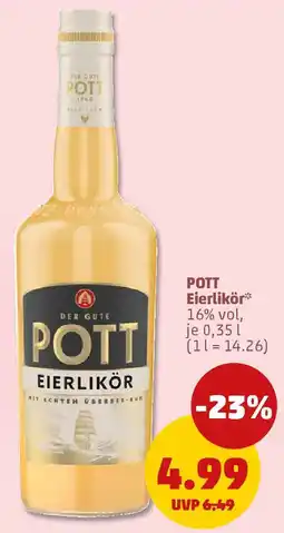 PENNY POTT Eierlikör Angebot