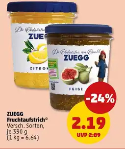 PENNY ZUEGG Fruchtaufstrich Angebot