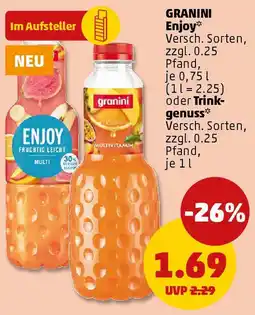 PENNY GRANINI Enjoy oder Trink genuss Angebot