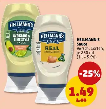 PENNY HELLMANN'S Sauce Angebot