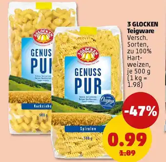 PENNY 3 GLOCKEN Teigware Angebot