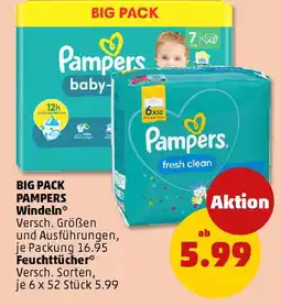 PENNY BIG PACK PAMPERS Windeln Angebot