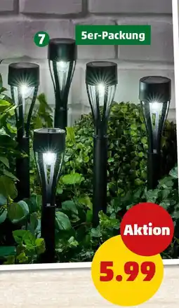 PENNY LED-Solarstecker Angebot