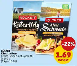 PENNY RÜCKER Käsescheiben Angebot