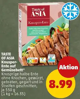 PENNY TASTE OF ASIA Knusper- Ente auf Gemüsebett Angebot