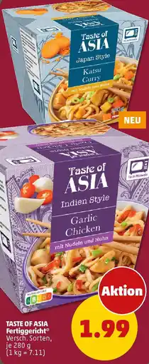 PENNY TASTE OF ASIA Fertiggericht Angebot