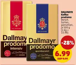 PENNY DALLMAYR Kaffee prodomo Angebot