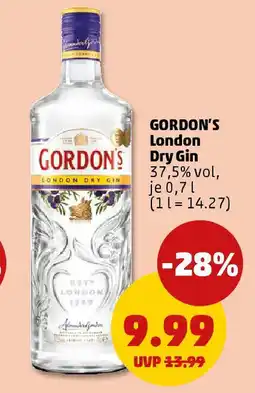 PENNY GORDON'S London Dry Gin Angebot
