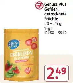 Rossmann Genuss Plus Gefrier- getrocknete Früchte Angebot