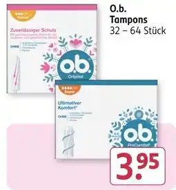 Rossmann O.b. Tampons Angebot