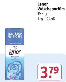 Rossmann Lenor Wäscheparfüm Angebot