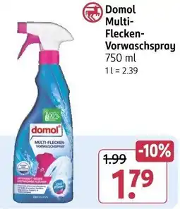 Rossmann Domol Multi- Flecken- Vorwaschspray Angebot