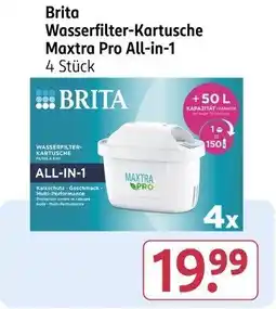Rossmann Brita Wasserfilter-Kartusche Maxtra Pro All-in-1 Angebot