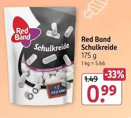 Rossmann Red Band Schulkreide Angebot