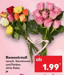 Kaufland Rosenstrauß Angebot
