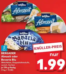 Kaufland BERGADER Almzeit oder Bavaria Blu Angebot