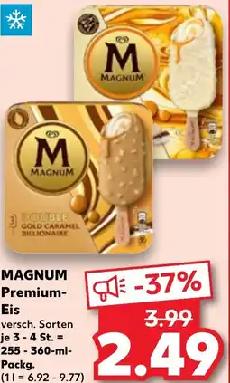 Kaufland MAGNUM Premium- Eis Angebot