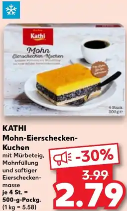Kaufland KATHI Mohn-Eierschecken- Kuchen Angebot