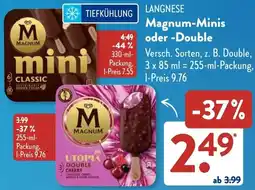 Aldi Süd LANGNESE Magnum-Minis oder Double Angebot