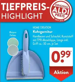 Aldi Süd HOME CREATION Kehrgarnitur Angebot
