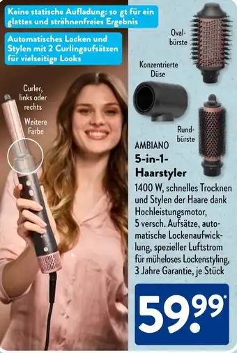 Aldi Süd AMBIANO 5-in-1 Haarstyler Angebot