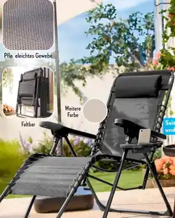 Aldi Süd BELAVI Faltbarer Relaxsessel Angebot