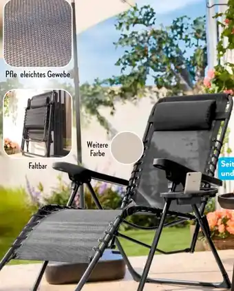 Aldi Süd BELAVI Faltbarer Relaxsessel Angebot
