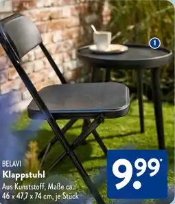 Aldi Süd BELAVI Klappstuhl Angebot