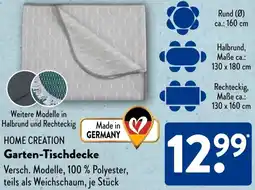 Aldi Süd HOME CREATION Garten-Tischdecke Angebot