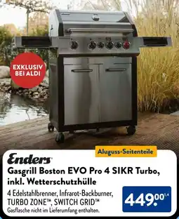 Aldi Süd Enders Gasgrill Boston EVO Pro 4 SIKR Turbo, inkl. Wetterschutzhülle Angebot