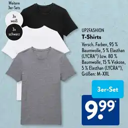 Aldi Süd UP2FASHION T-Shirts Angebot