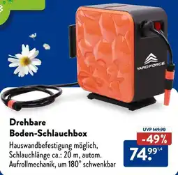 Aldi Süd Yard Force Drehbare Boden-Schlauchbox Angebot