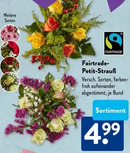 Aldi Süd Fairtrade Petit-Strauß Angebot