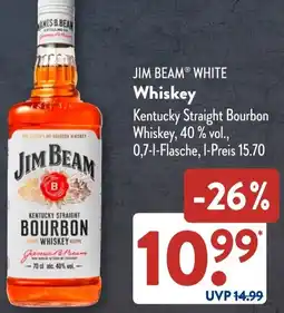 Aldi Süd JIM BEAM WHITE Whiskey Angebot